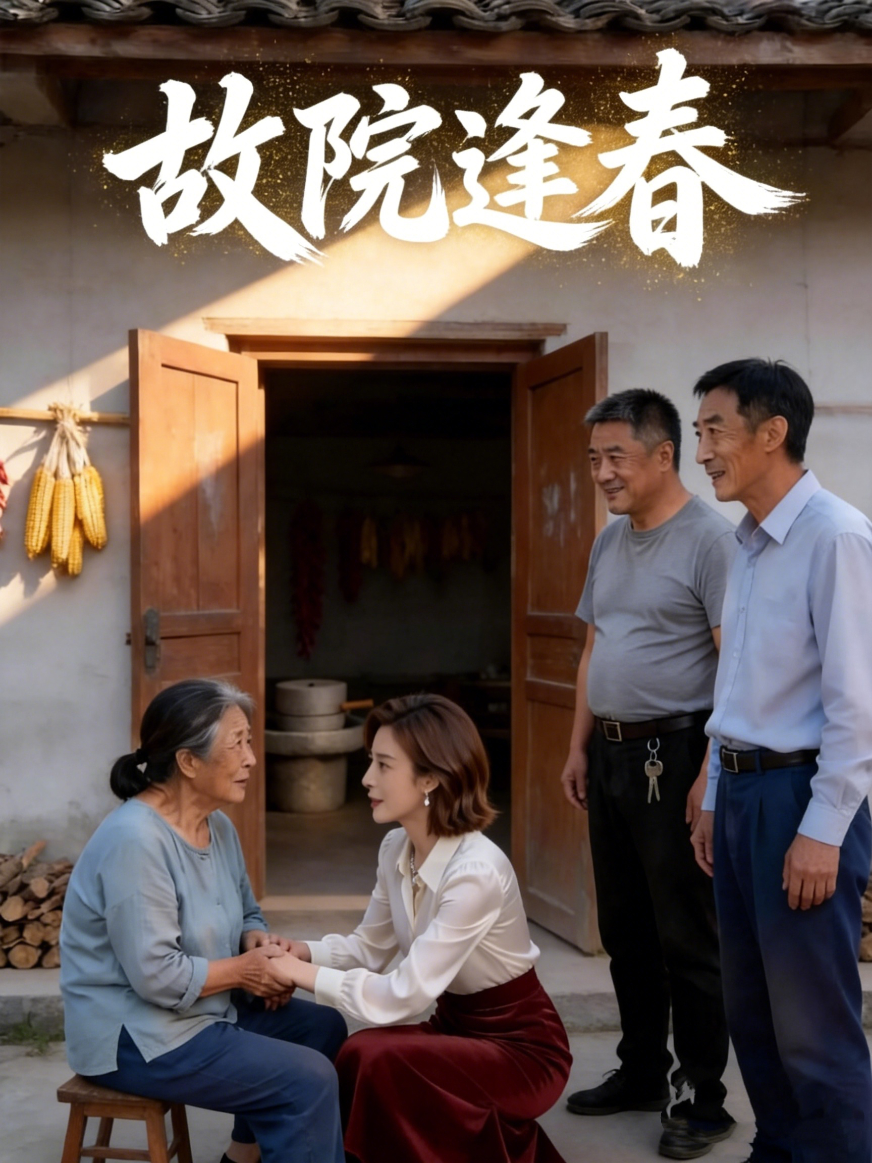 Chinese Drama Spring in the Old Courtyard with subtitles - poster