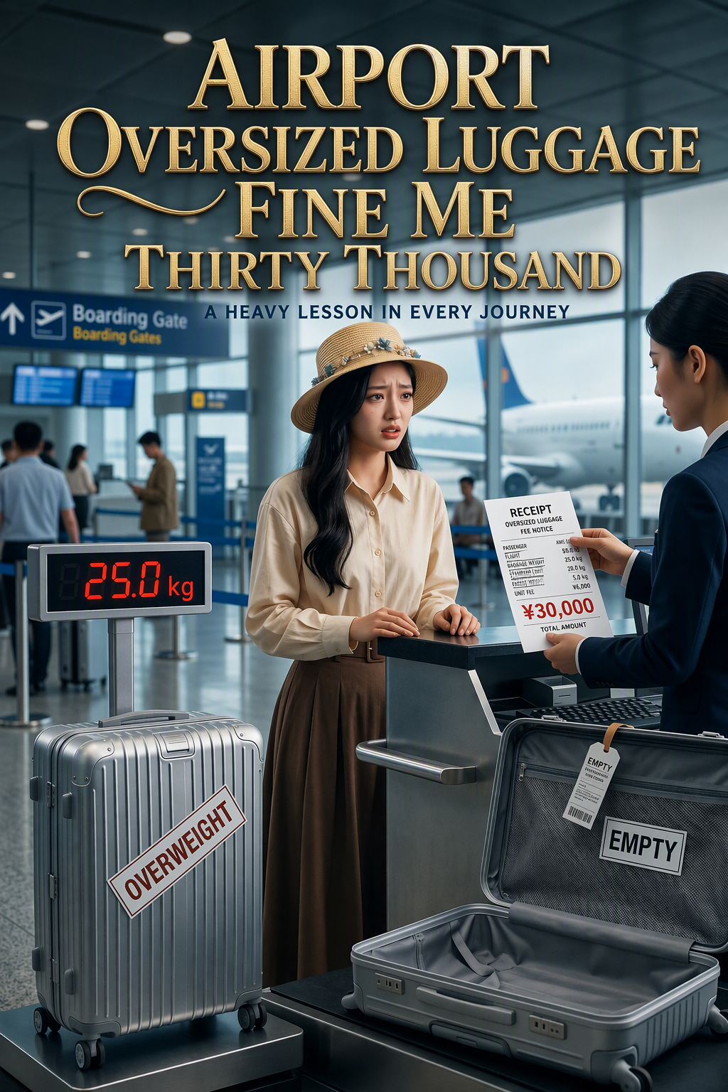 Airport Fines Me $30,000 for Empty Suitcases