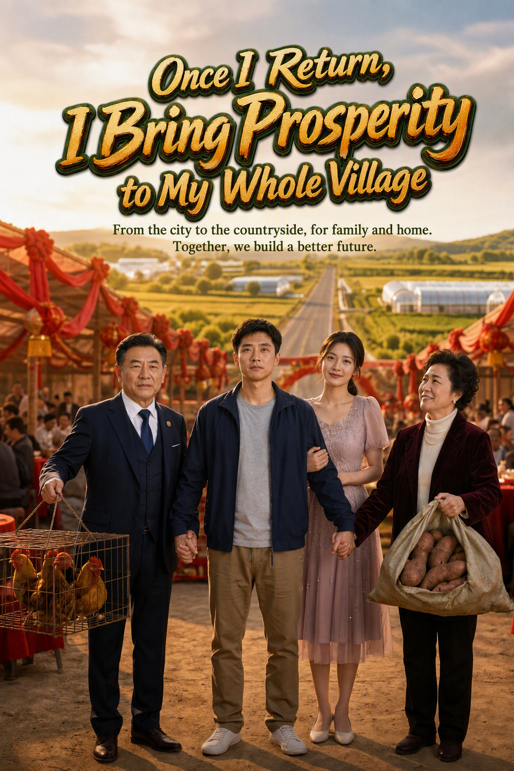 After Reuniting with His Parents, He Leads the Village to Prosperity
