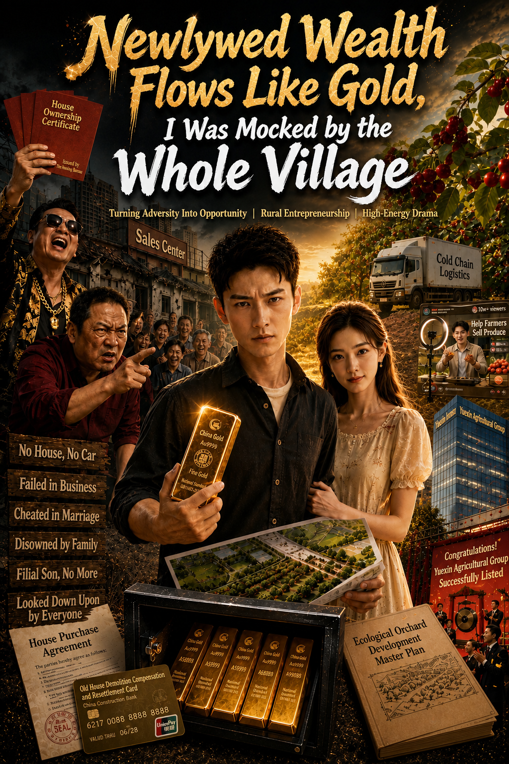 Newlywed Invests Family Fortune in Gold, Mocked by the Whole Village