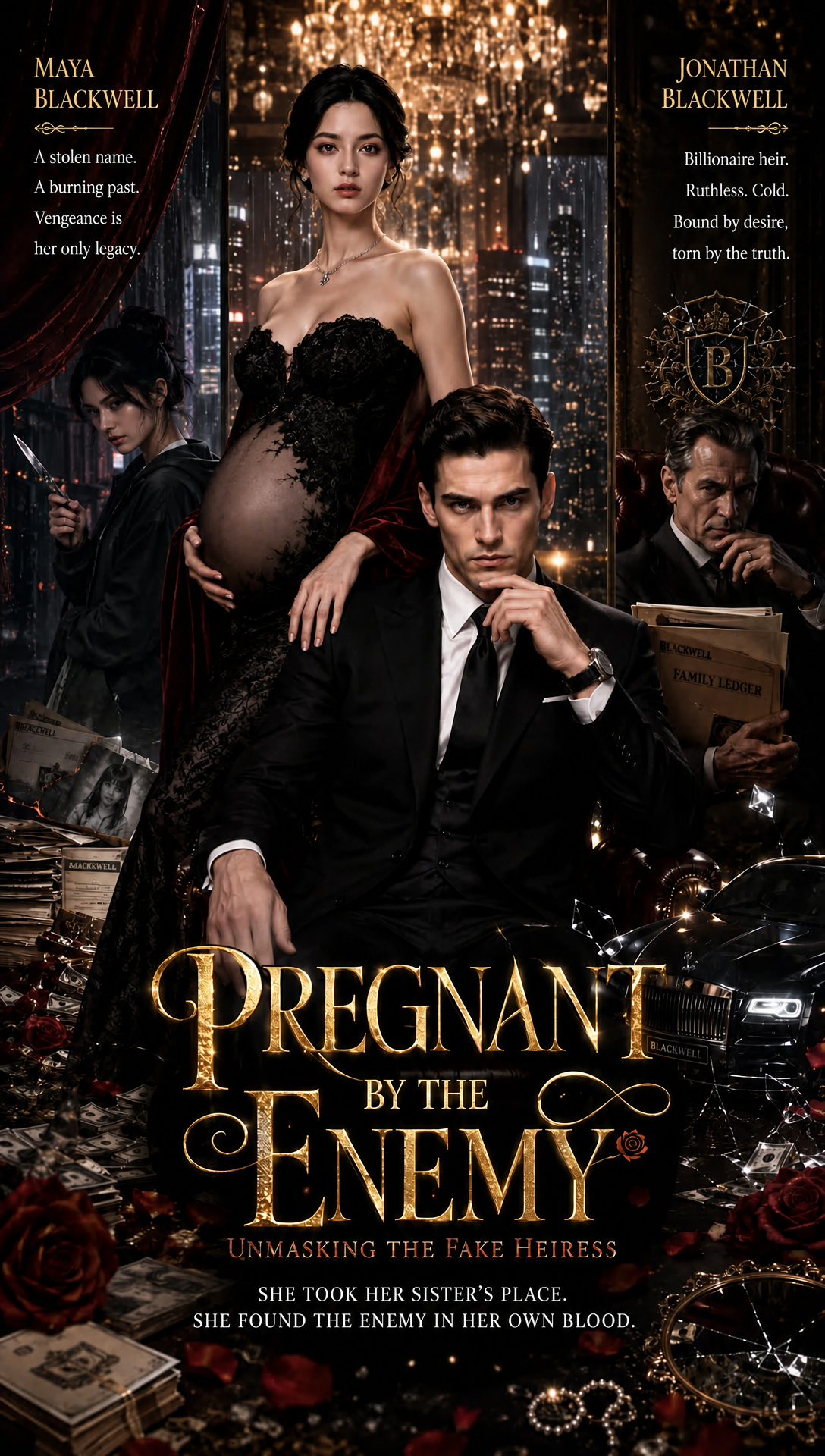 Pregnant by the Enemy Unmasking the Fake Heiress