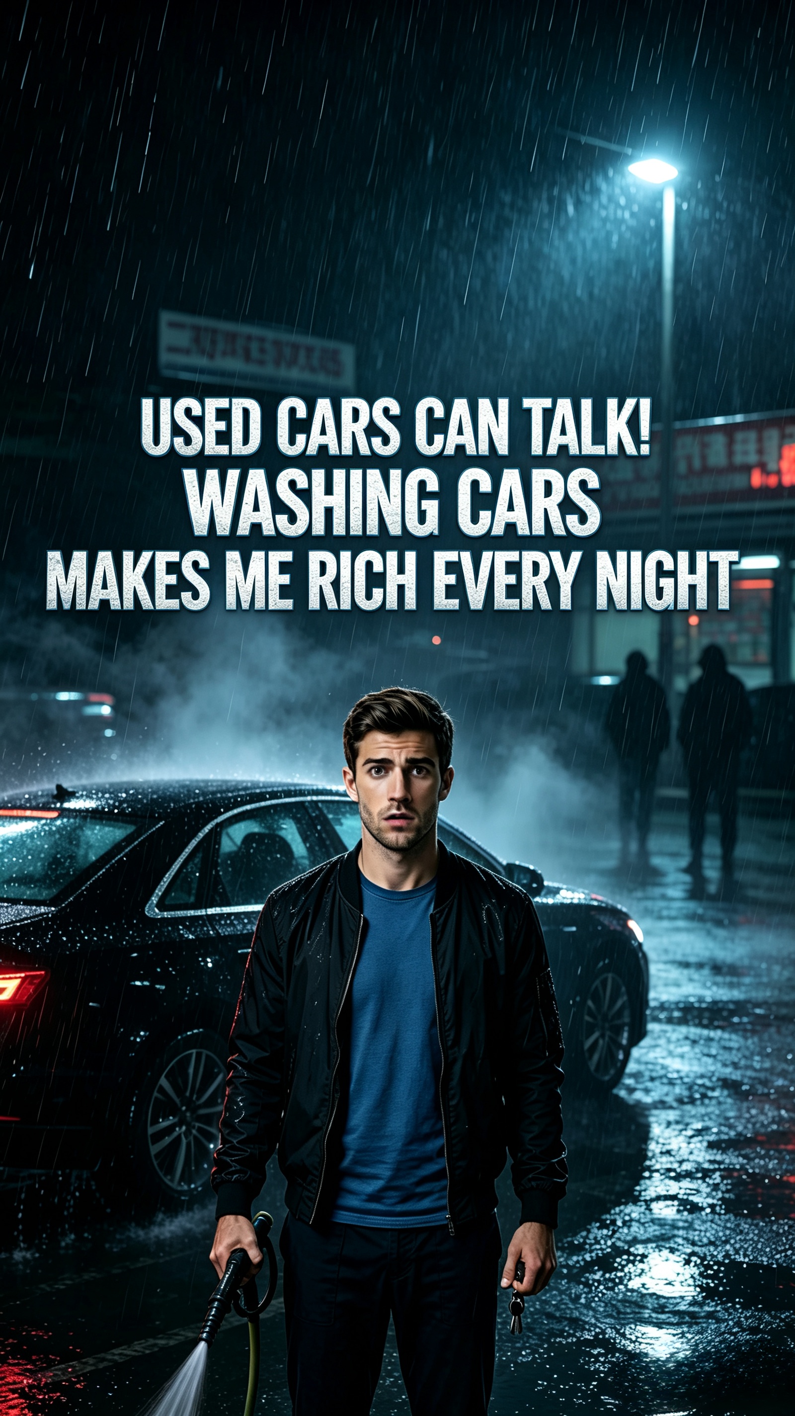 Used cars can talk! Washing cars actually makes me rich ever