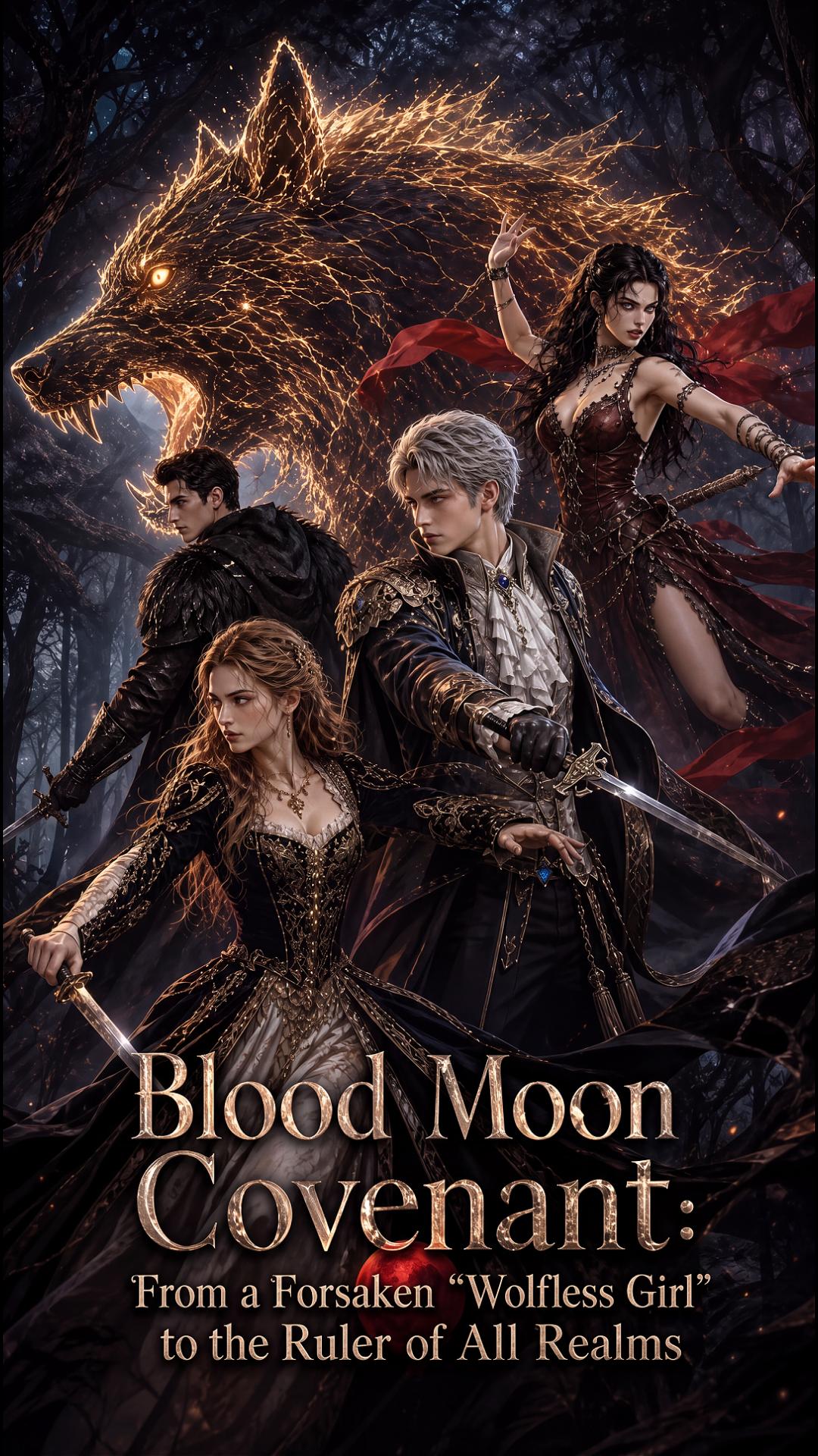 Blood Moon Covenant: From a Forsaken\"Wolfless Girl\" to the R