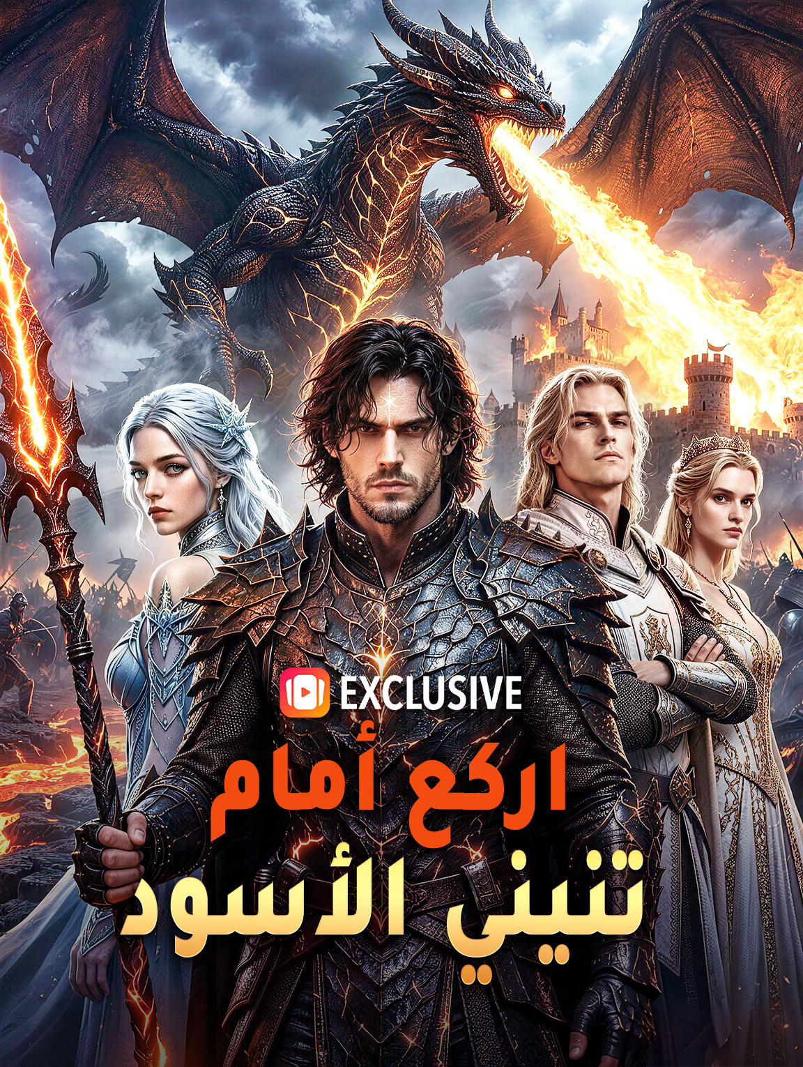 اركع أمام تنيني الأسود