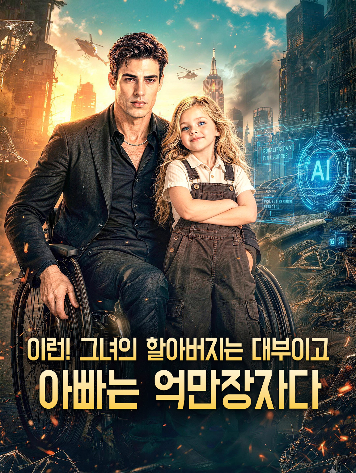 이런! 그녀의 할아버지는 대부이고 아빠는 억만장자다