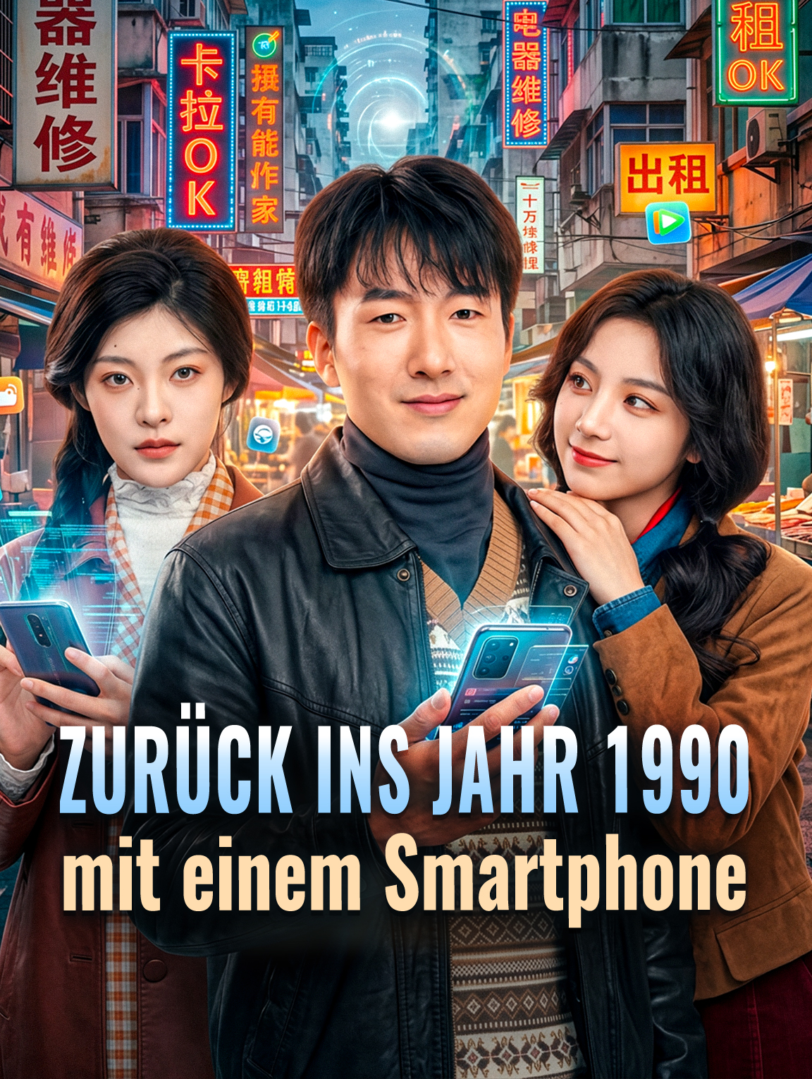 Zurück ins Jahr 1990 mit einem Smartphone