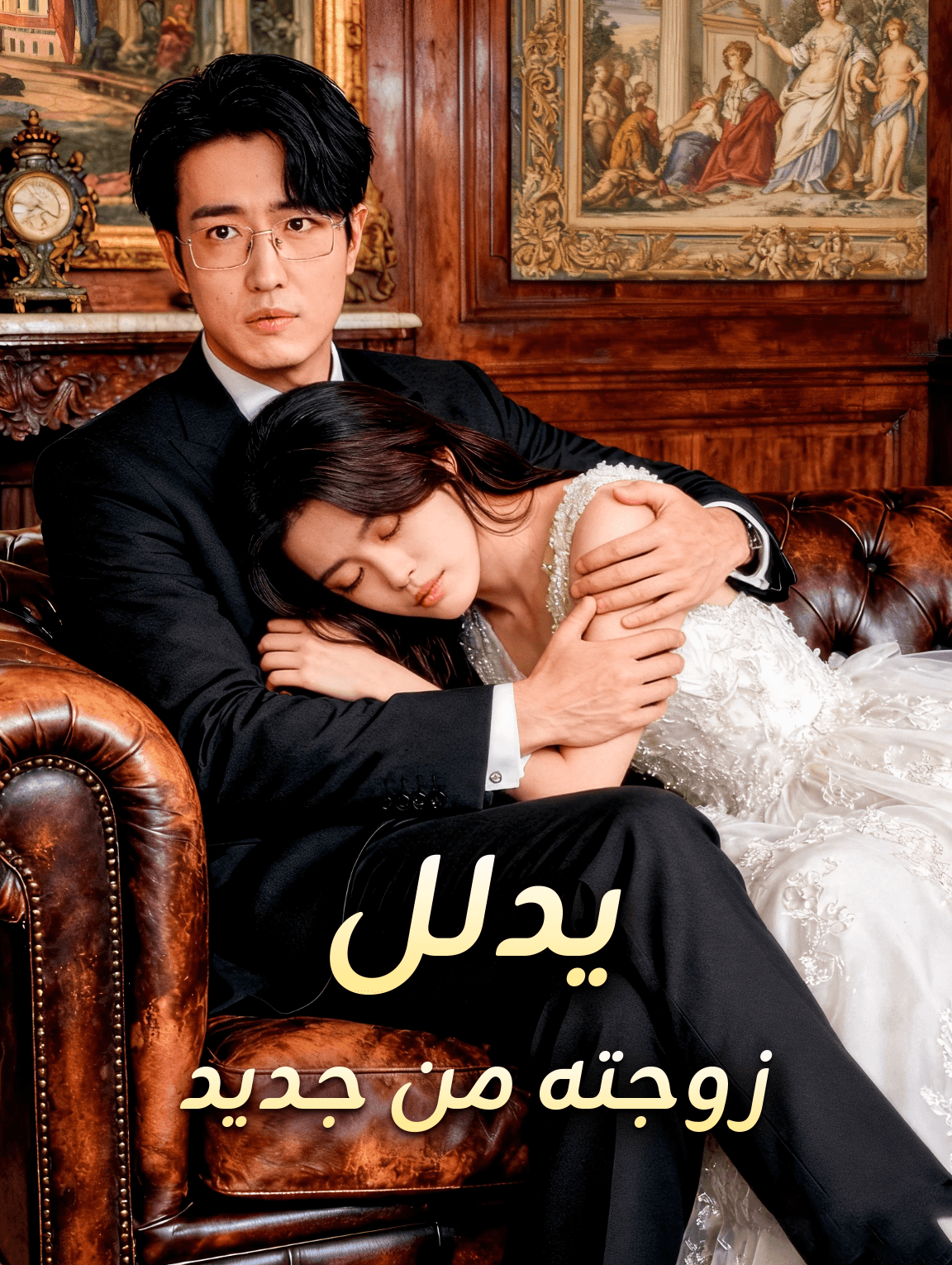 يدلل زوجته من جديد
