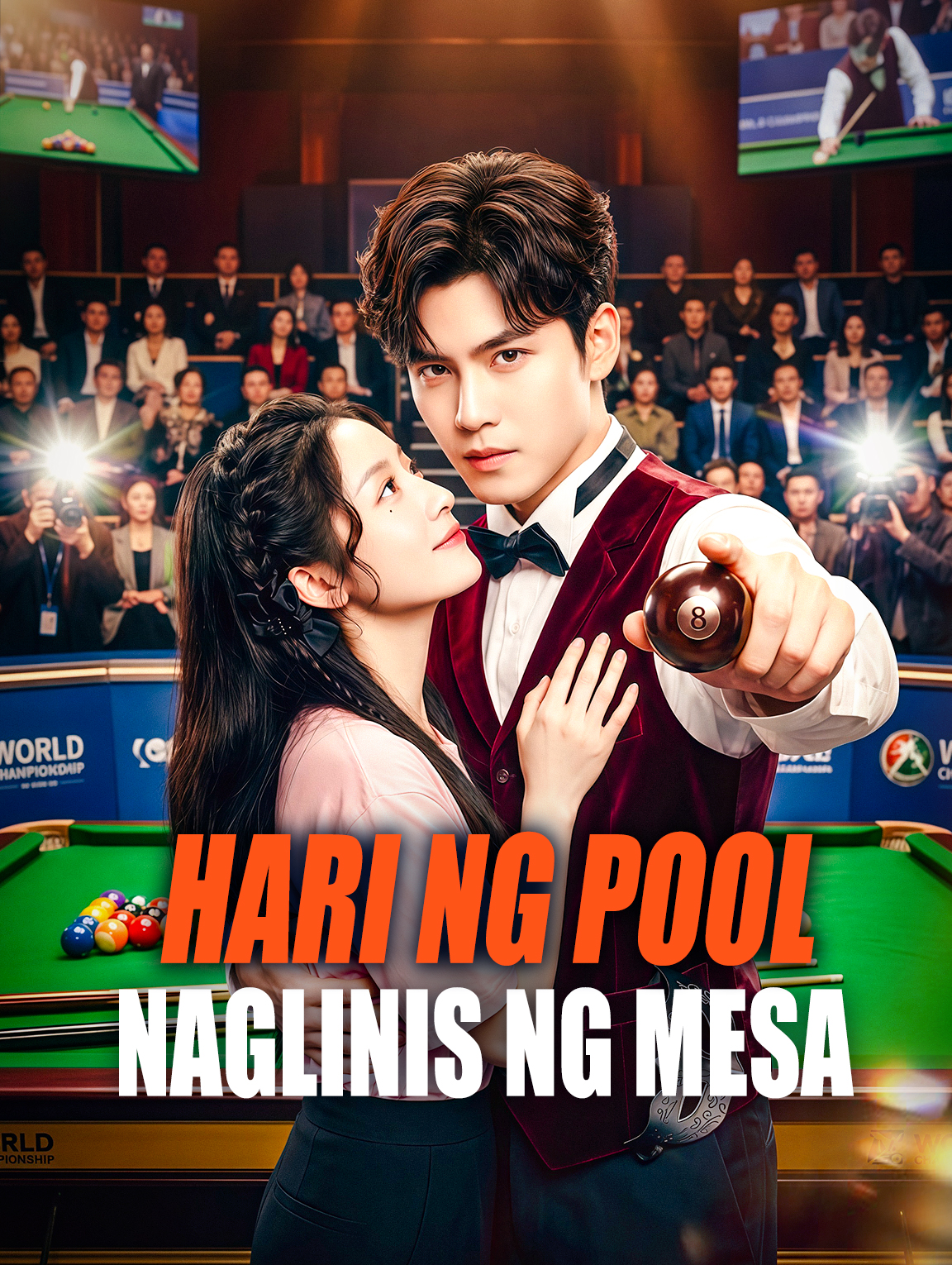 Hari ng Pool Naglinis ng Mesa