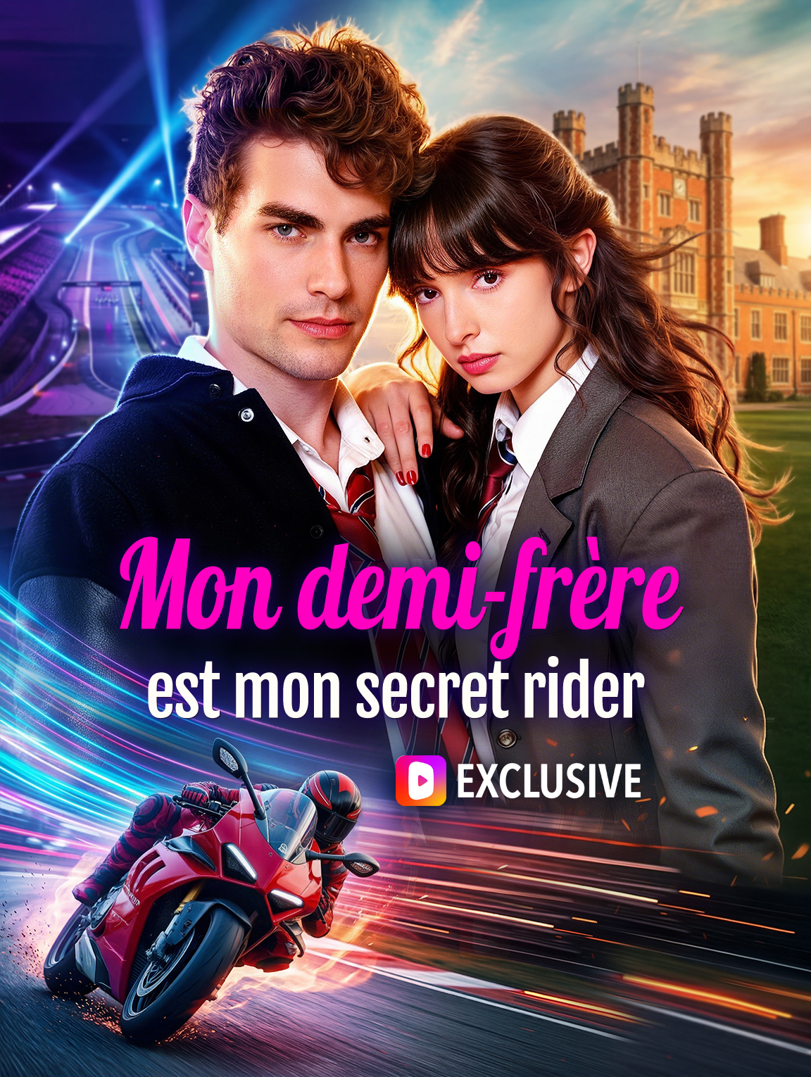 Mon demi-frère est mon secret rider(Doublé)