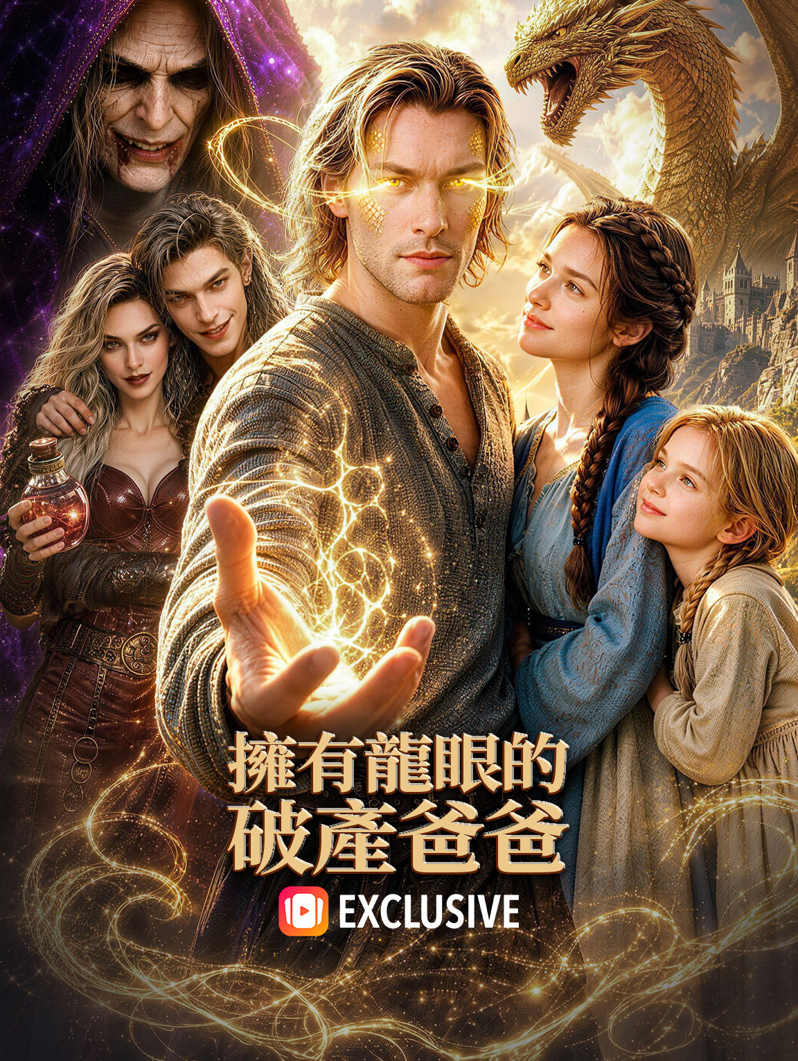 擁有龍眼的破產爸爸