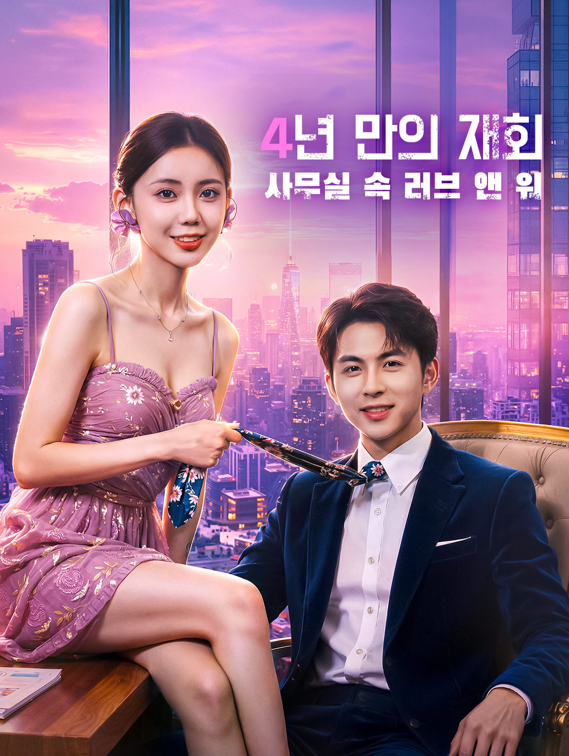 4년 만의 재회, 사무실 속 러브 앤 워