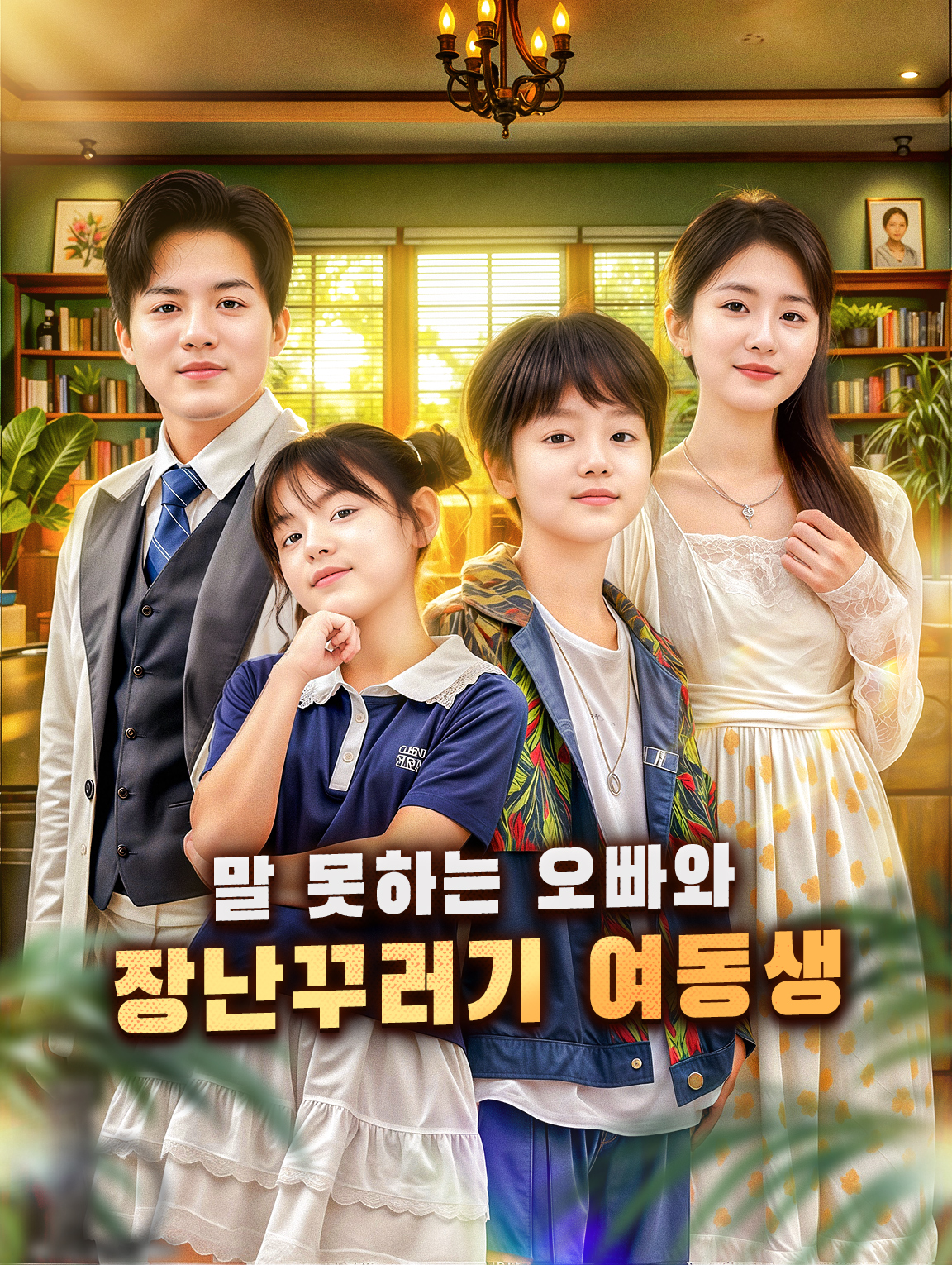 말 못하는 오빠와 장난꾸러기 여동생