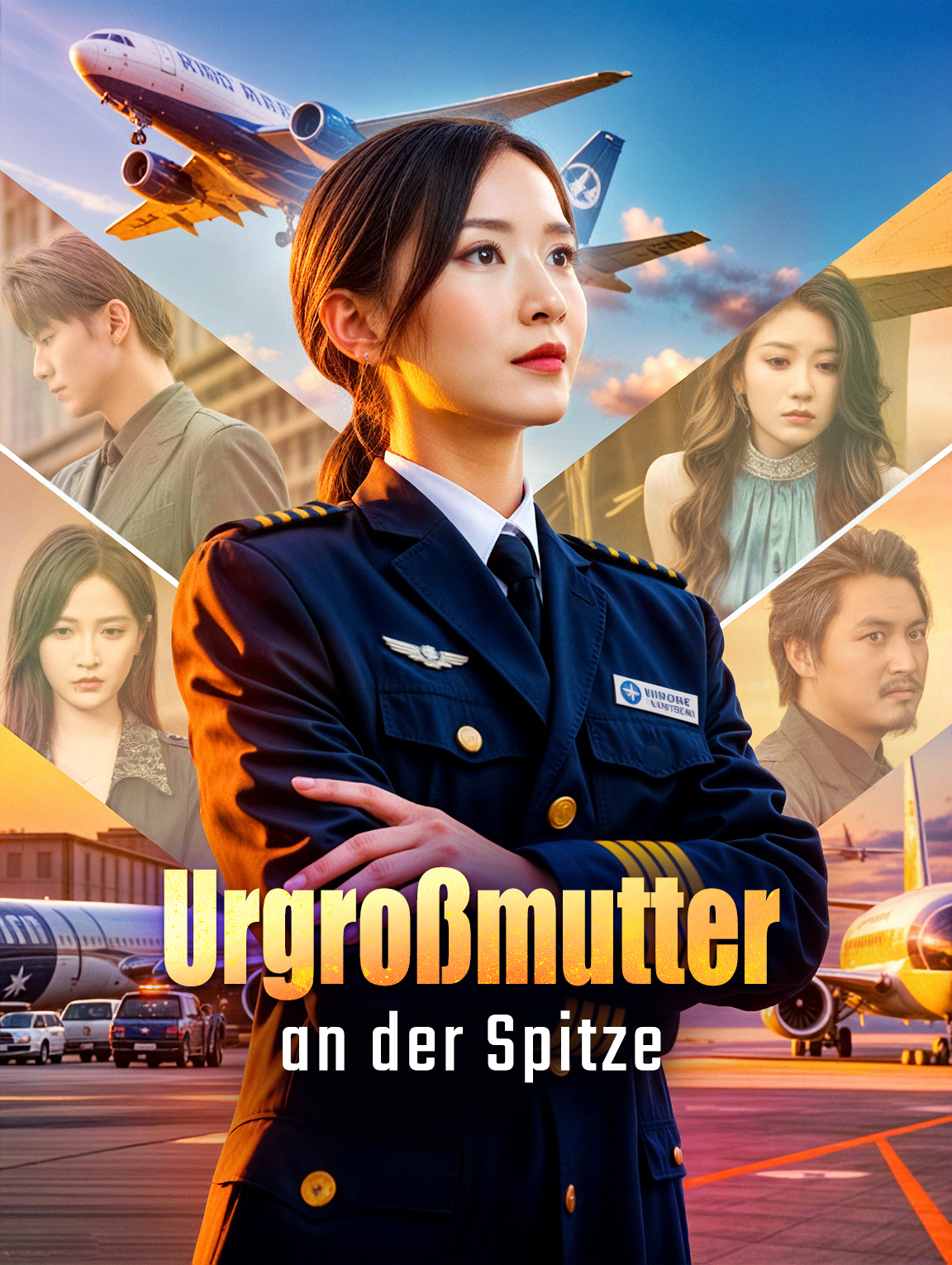 Urgroßmutter an der Spitze