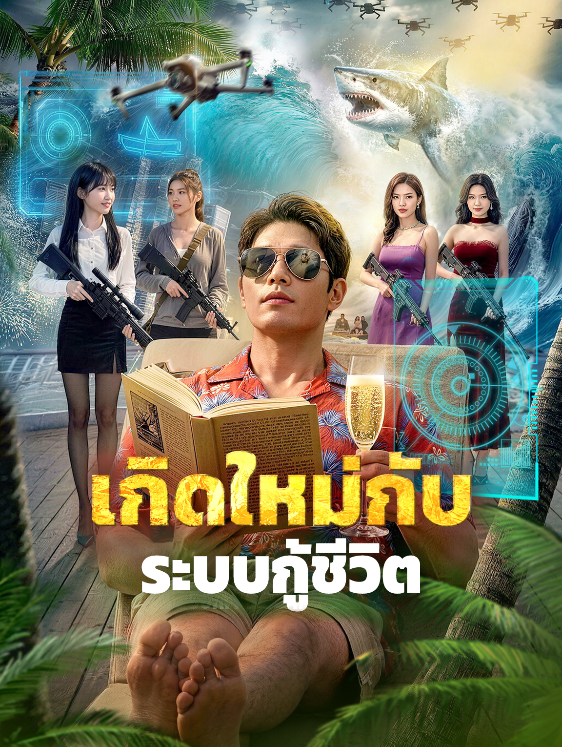 โปสเตอร์ เกิดใหม่กับ ระบบกู้ชีวิต(พากย์เสียง)