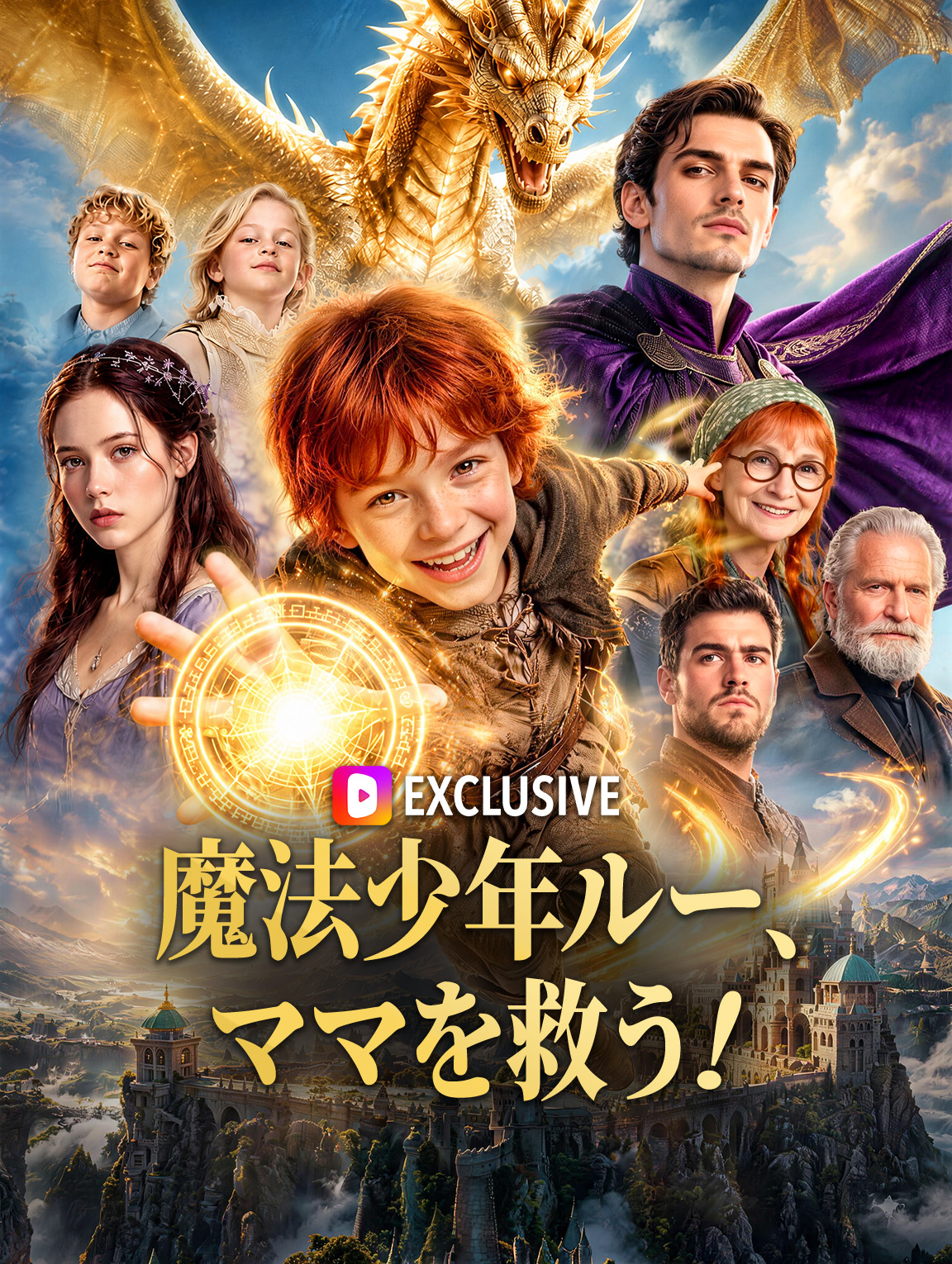 魔法少年ルー、ママを救う!