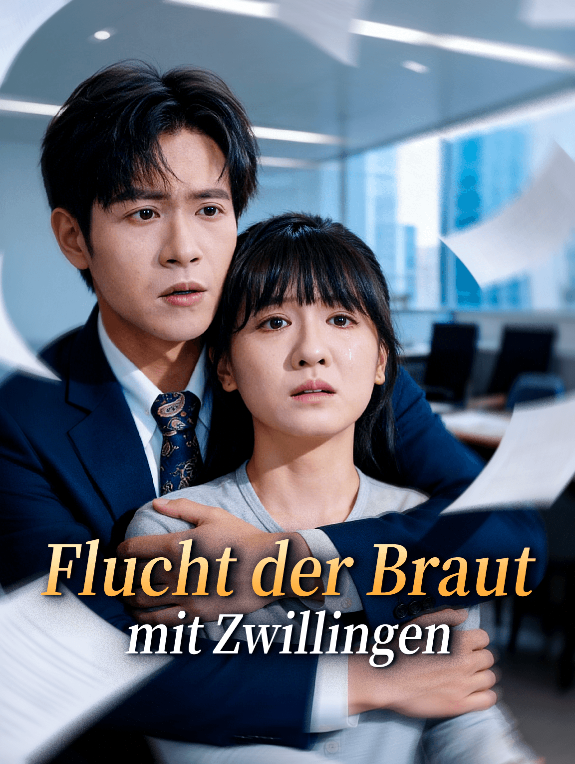 Flucht der Braut mit Zwillingen