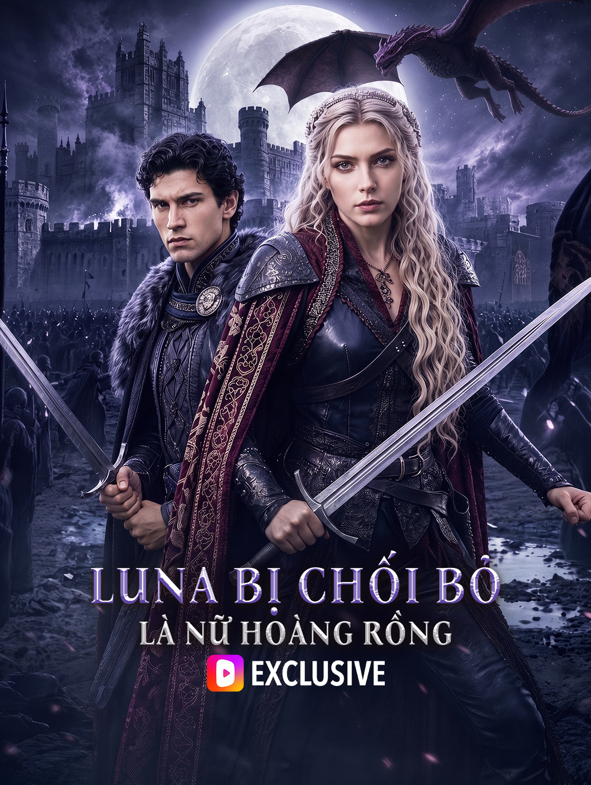 Luna Bị Chối Bỏ Là Nữ Hoàng Rồng poster