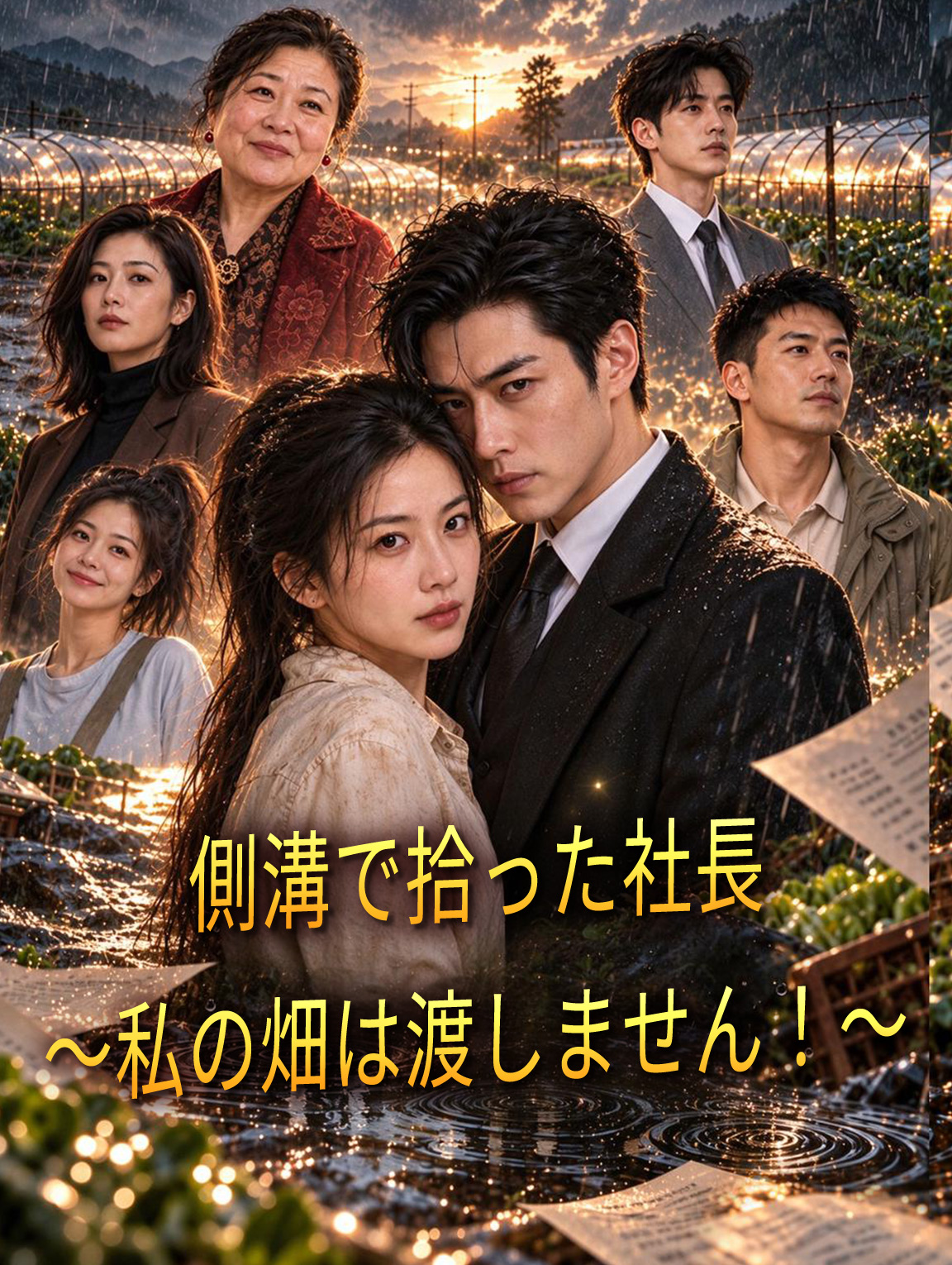 側溝で拾った社長～私の畑は渡しません!～