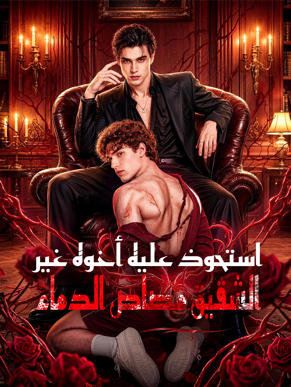 استحوذ عليه أخوه غير الشقيق مصاص الدماء poster
