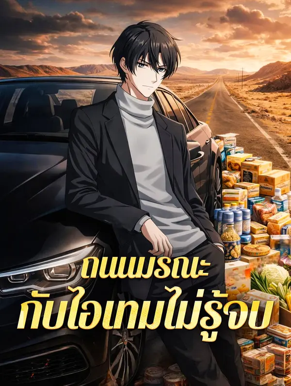 โปสเตอร์ ถนนมรณะ กับไอเทมไม่รู้จบ