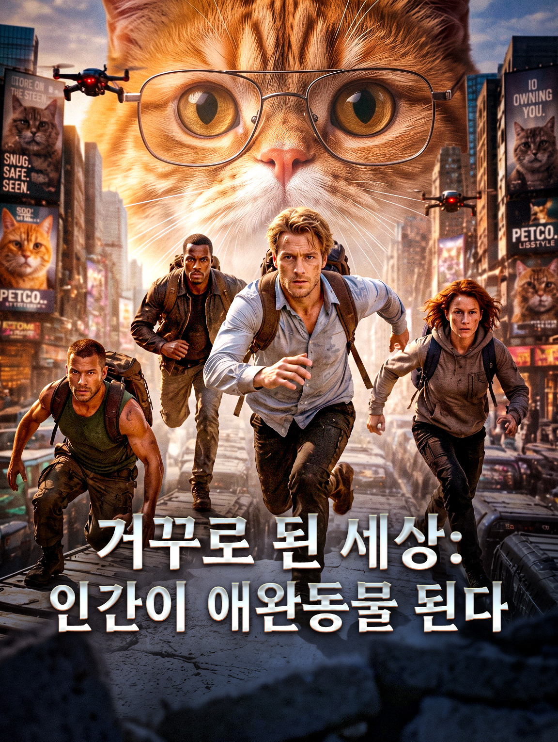 거꾸로 된 세상: 인간이 애완동물 된다 poster