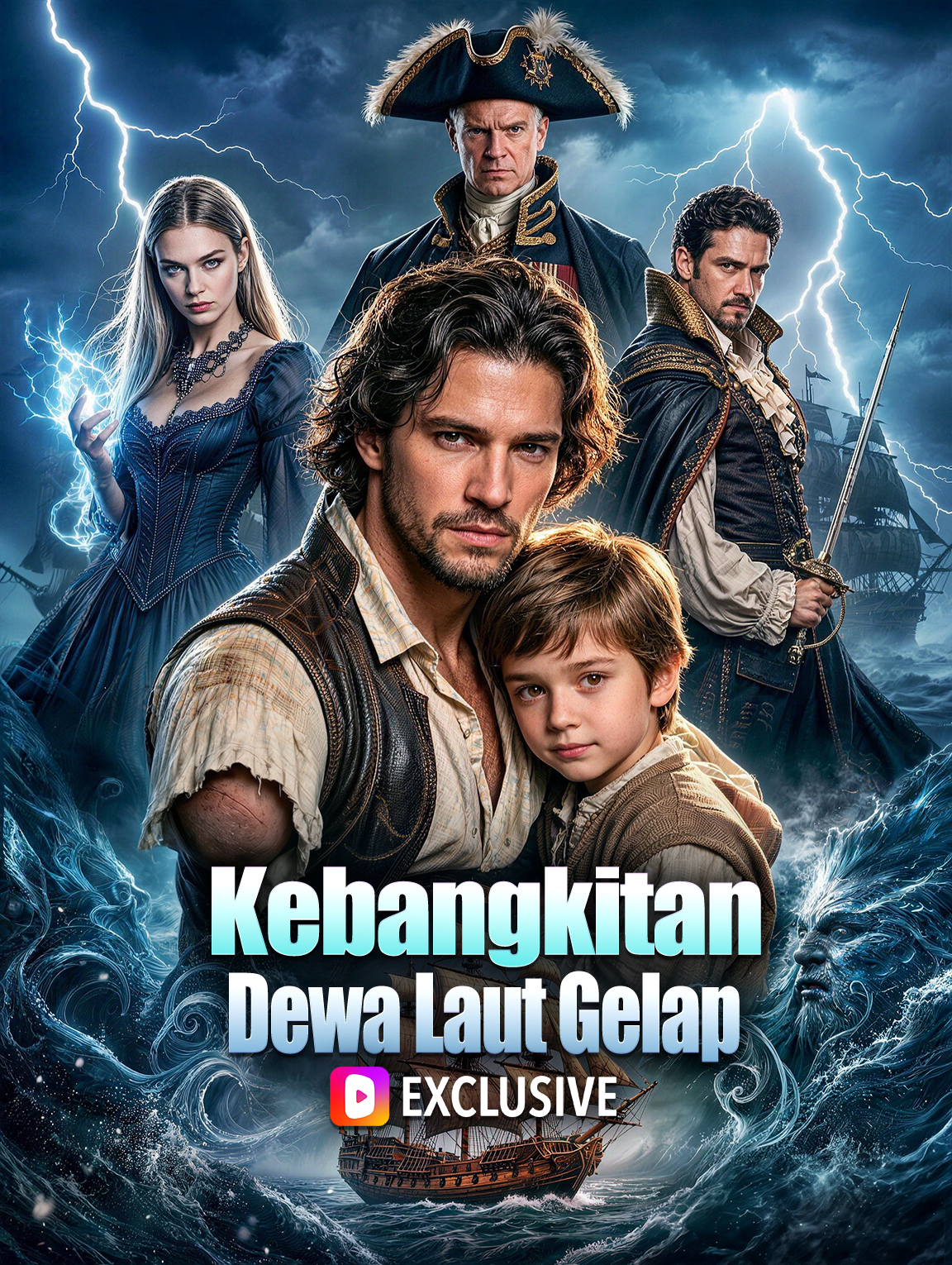 Kebangkitan Dewa Laut Gelapv poster