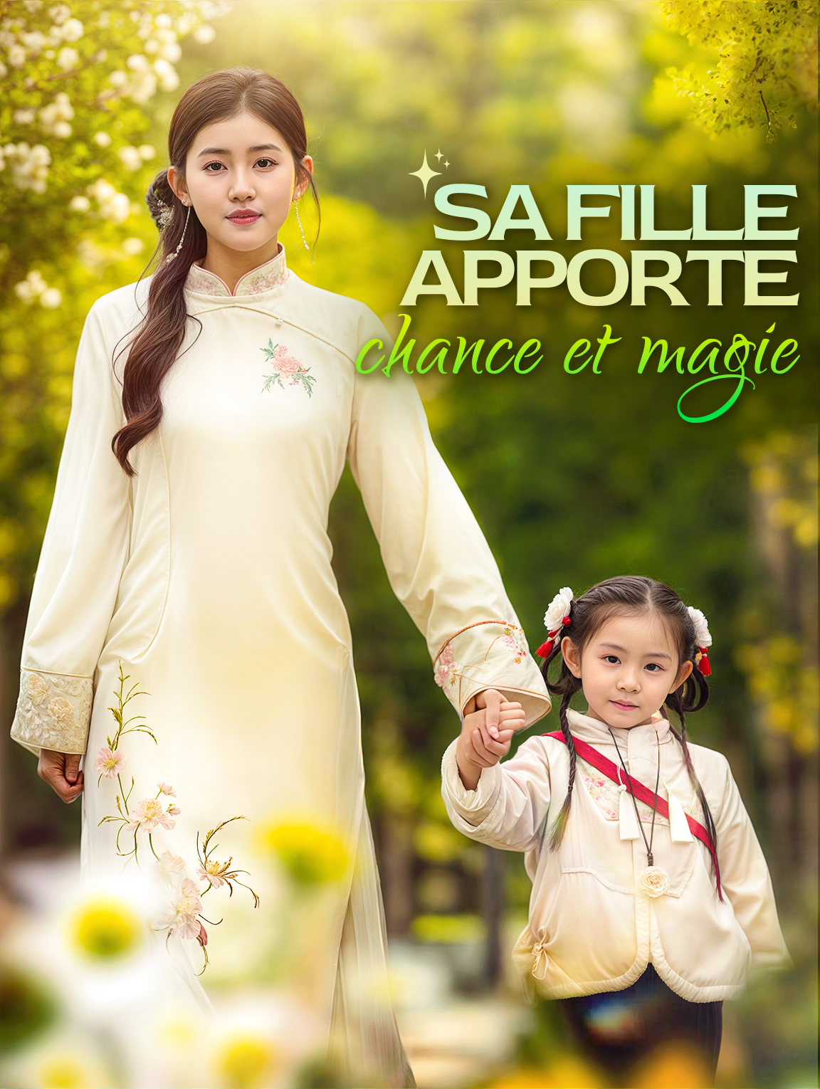 Sa fille apporte chance et magie