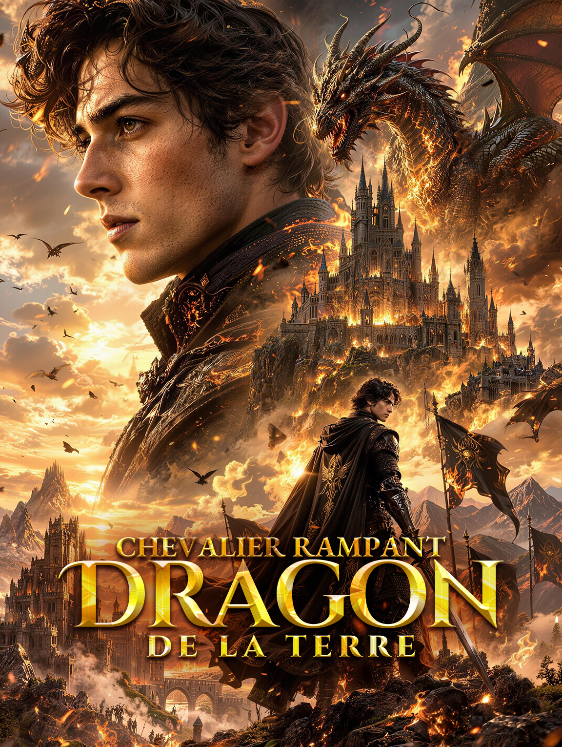 Chevalier rampant, Dragon de la terre