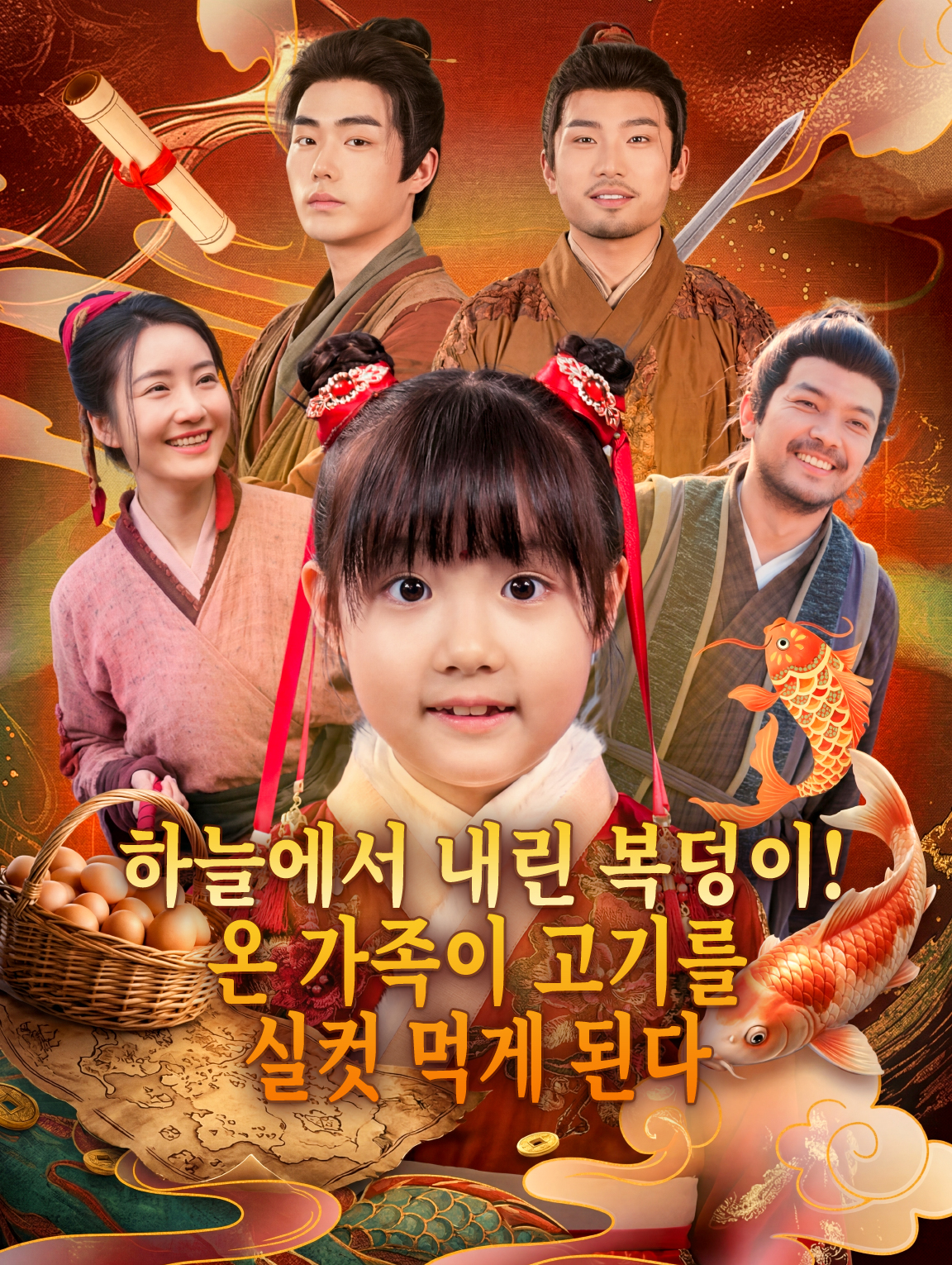 하늘에서 내린 복덩이! 온 가족이 고기를 실컷 먹게 된다