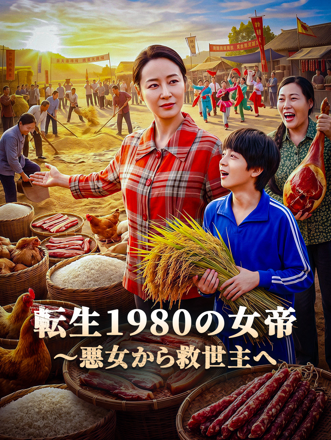 転生1980の女帝〜悪女から救世主へ