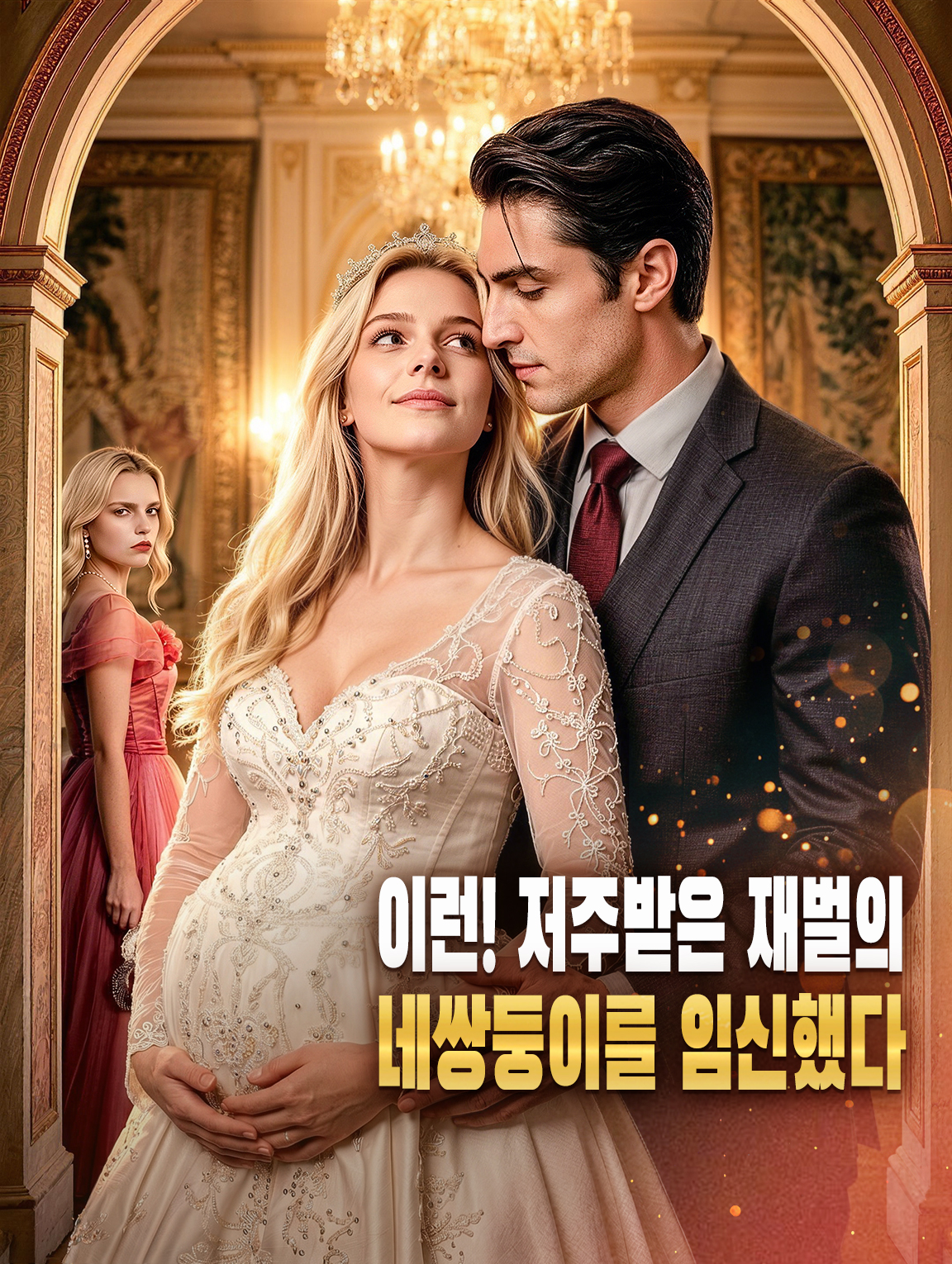 이런! 저주받은 재벌의 네쌍둥이를 임신했다