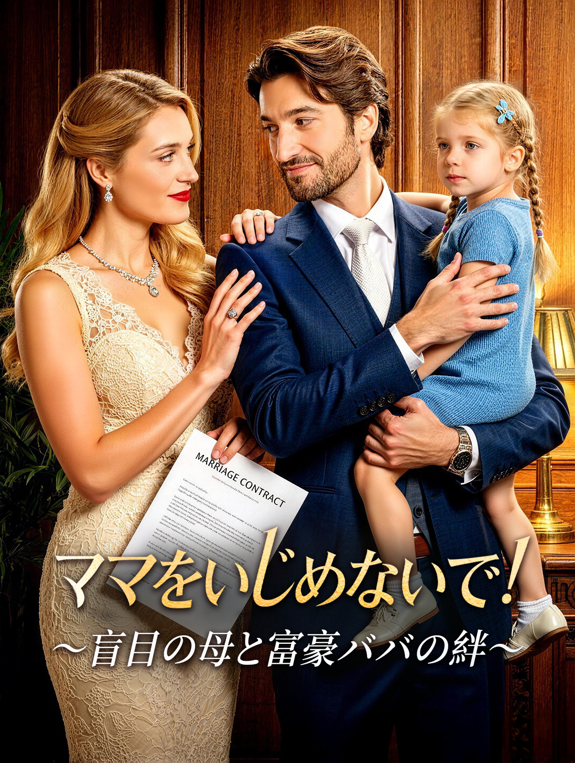 ママをいじめないで!～盲目の母と富豪ババの絆～