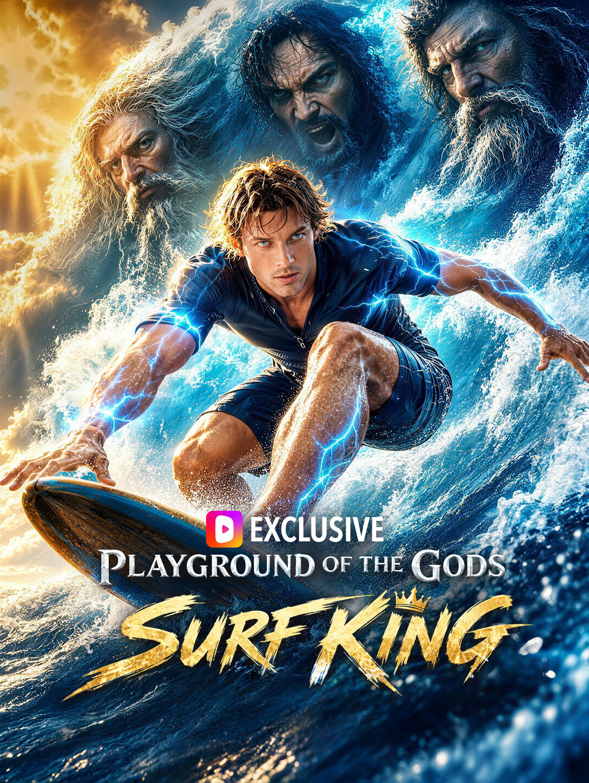 Playground of the Gods: Surf King poster