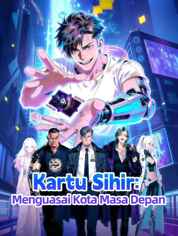 Poster Kartu Sihir: Menguasai Kota Masa Depan