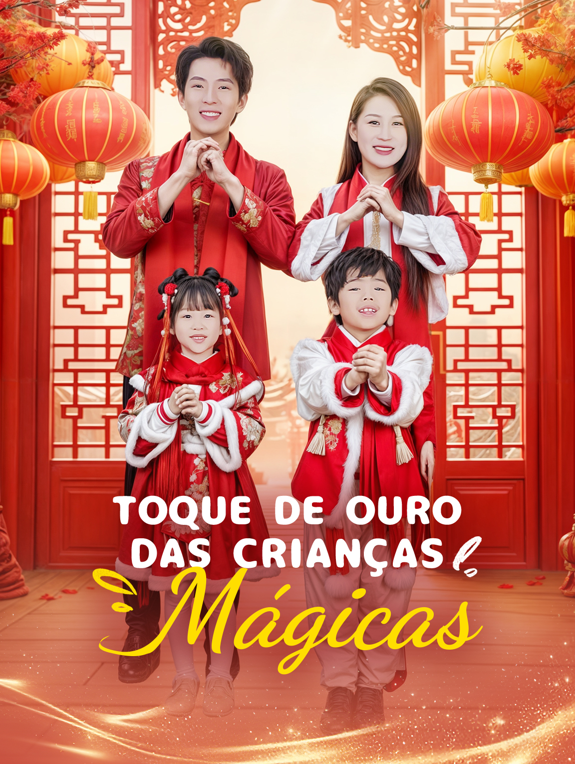 Toque de Ouro das Crianças Mágicas