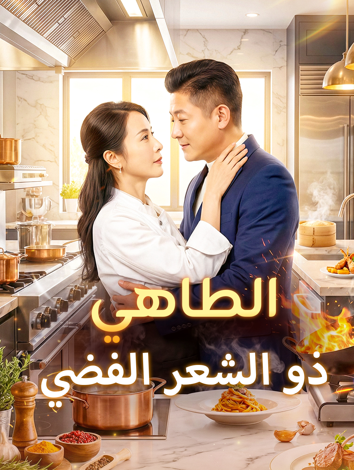 الطاهي ذو الشعر الفضي