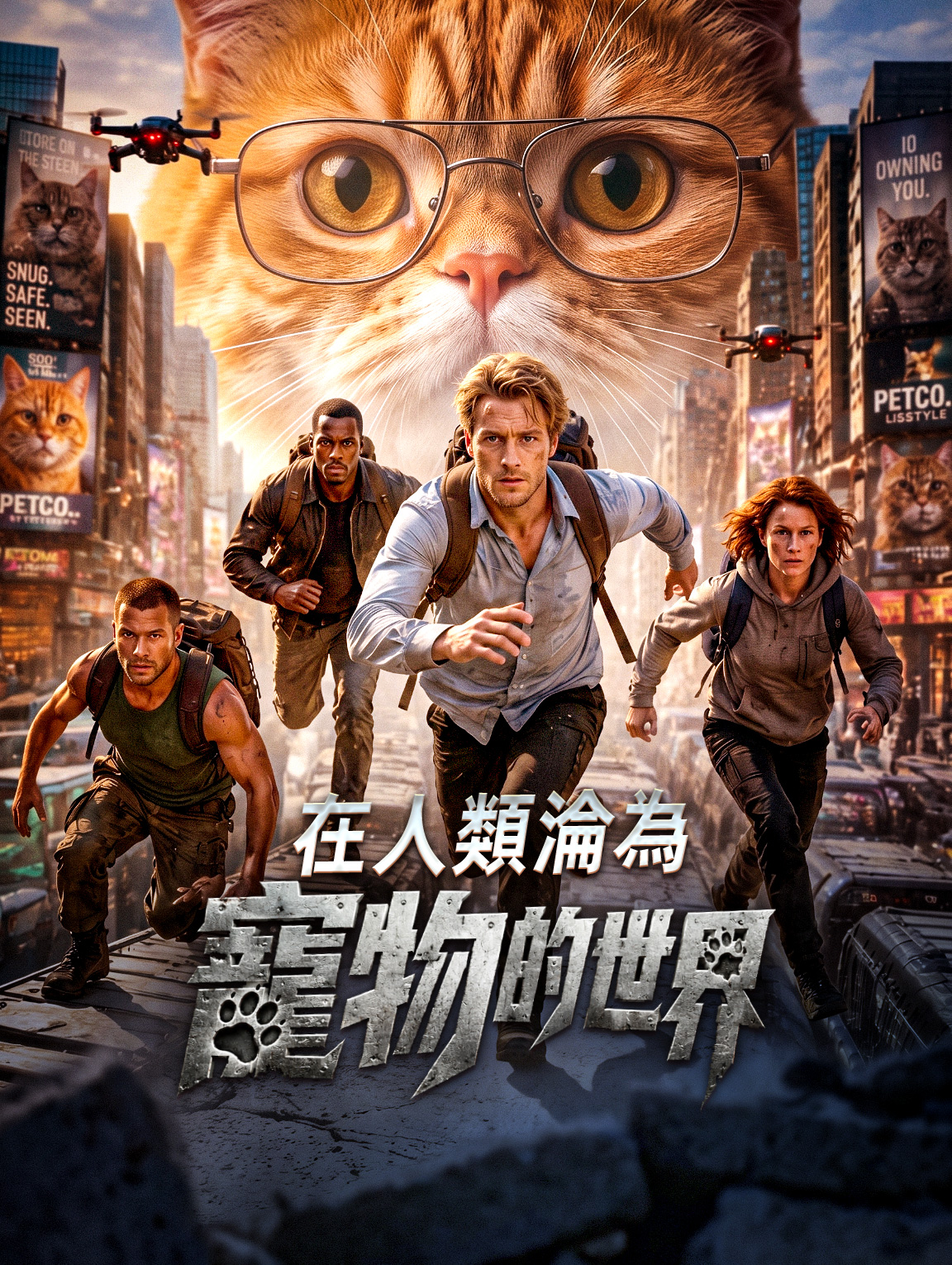在人類淪為寵物的世界 poster