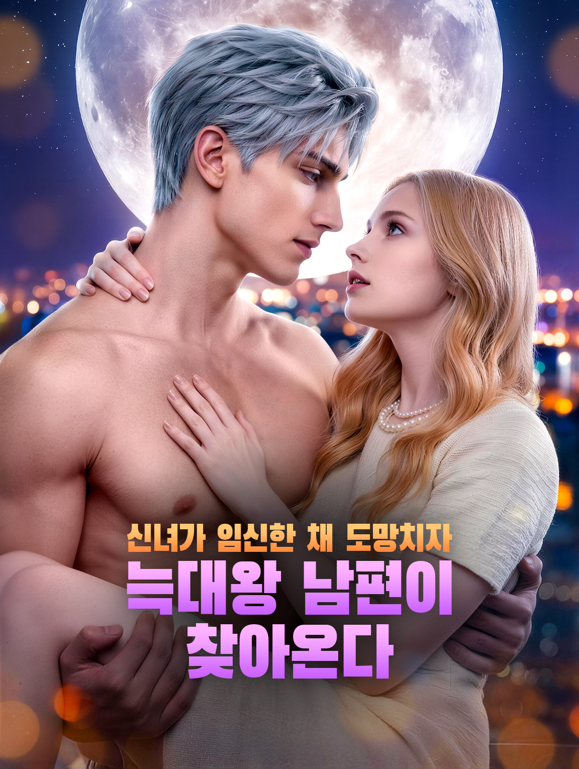 신녀가 임신한 채 도망치자, 늑대왕 남편이 찾아온다