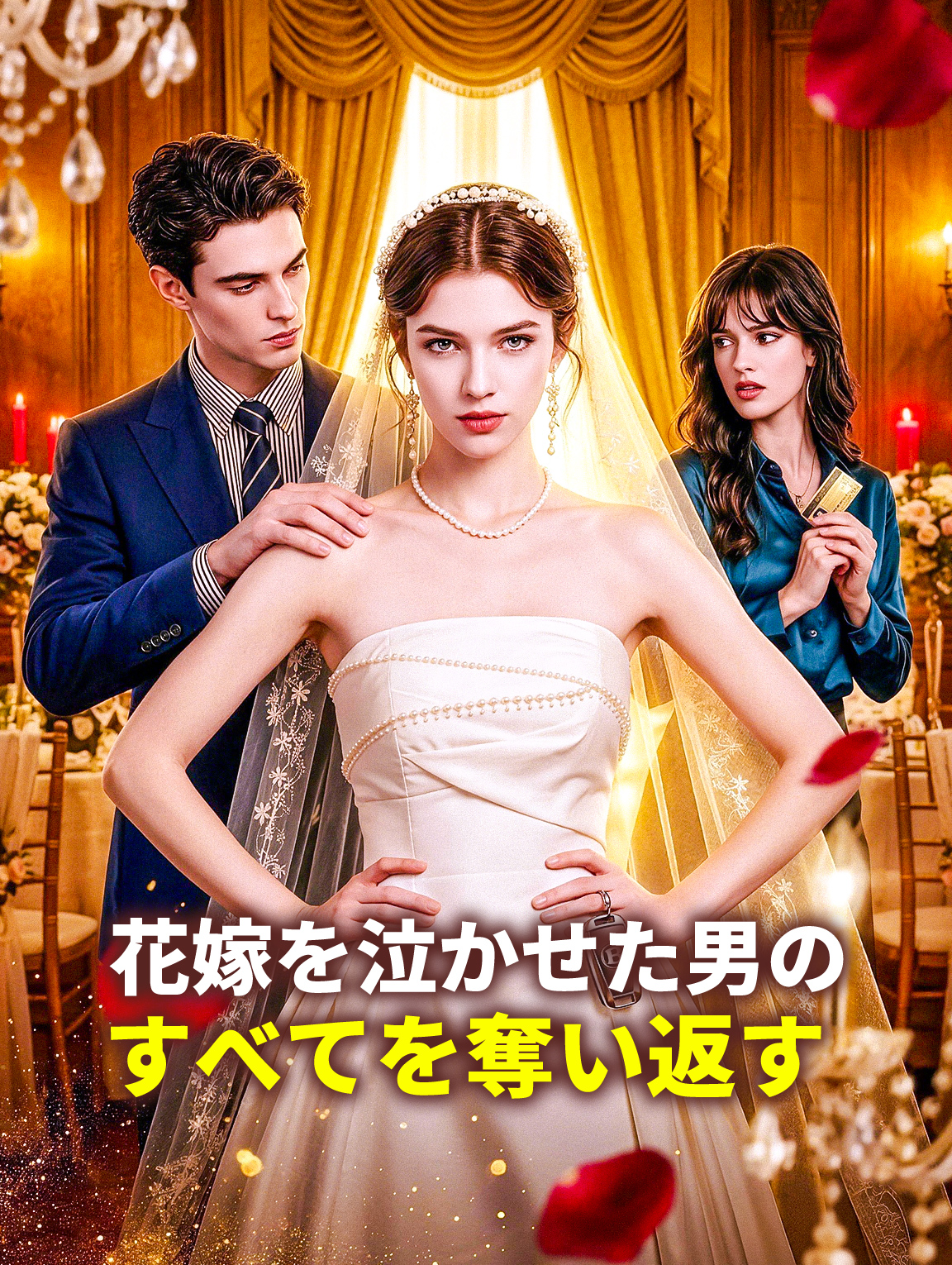 花嫁を泣かせた男のすべてを奪い返す