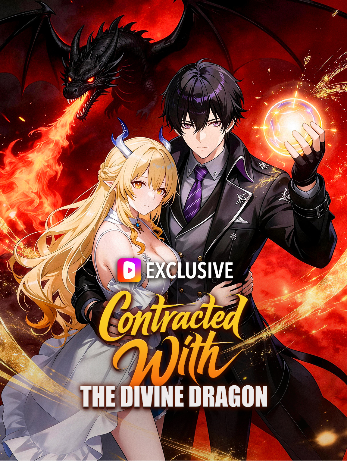 Contracted With the Divine Dragon(Dubbed)