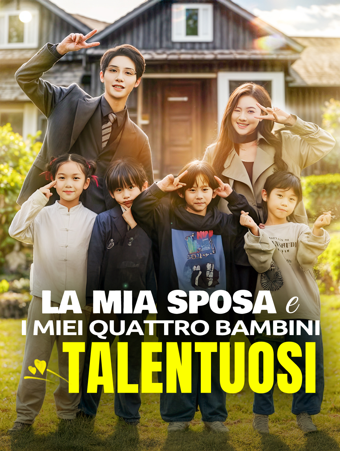 La Mia Sposa e i miei Quattro Bambini Talentuosi
