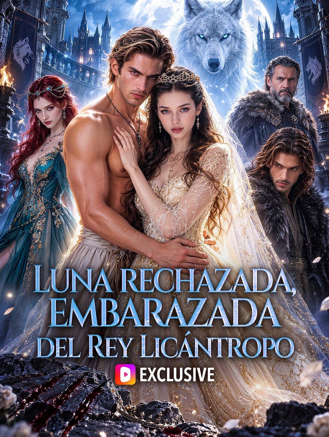 Luna rechazada, embarazada del Rey Licántropo