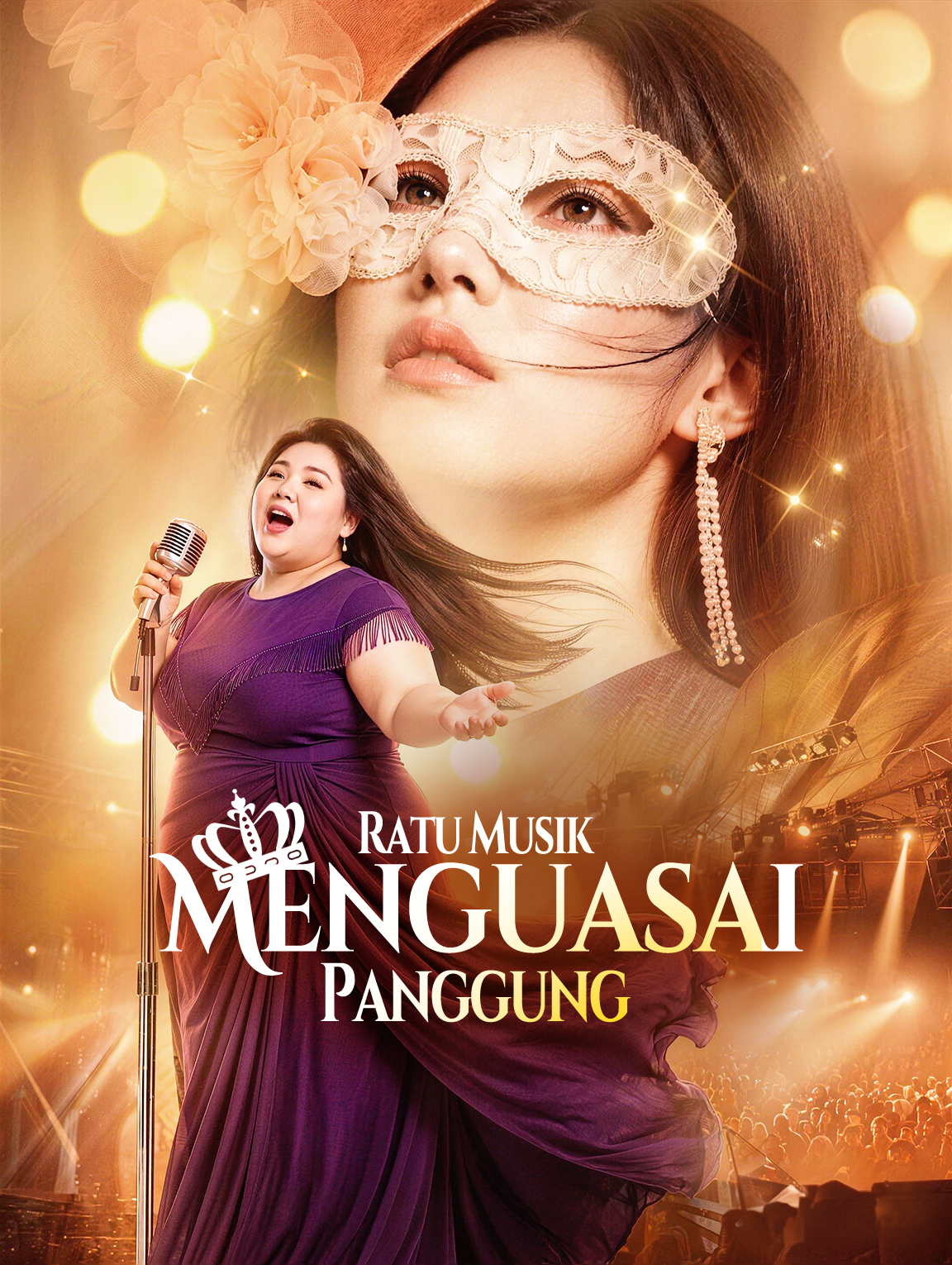 Ratu Musik Menguasai Panggung