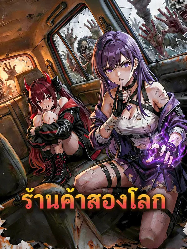 โปสเตอร์ ร้านค้าสองโลก