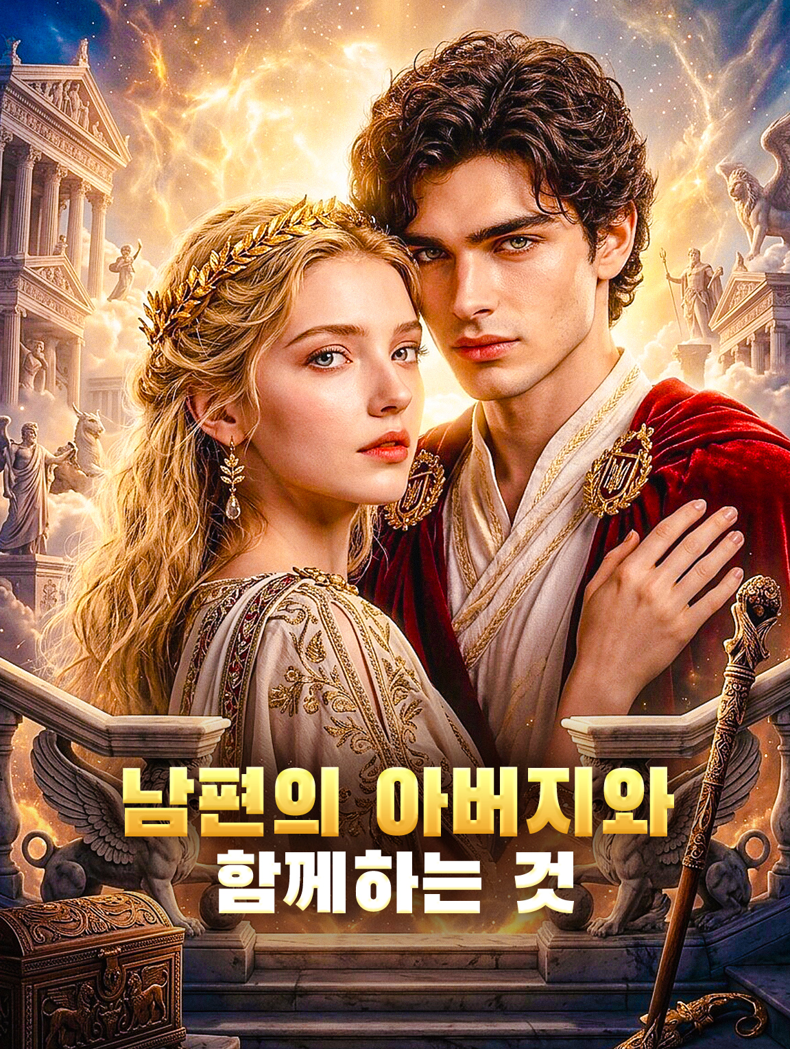 남편의 아버지와 함께하는 것
