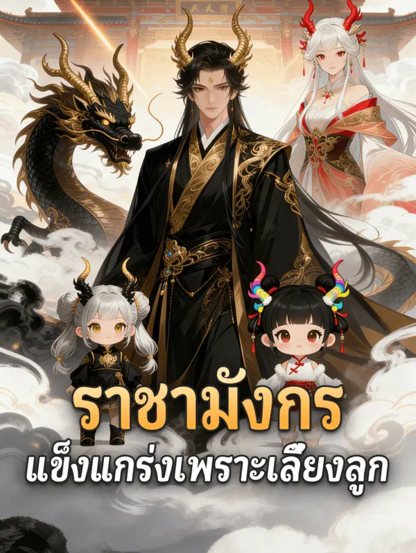 โปสเตอร์ ราชามังกร แข็งแกร่งเพราะเลี้ยงลูก