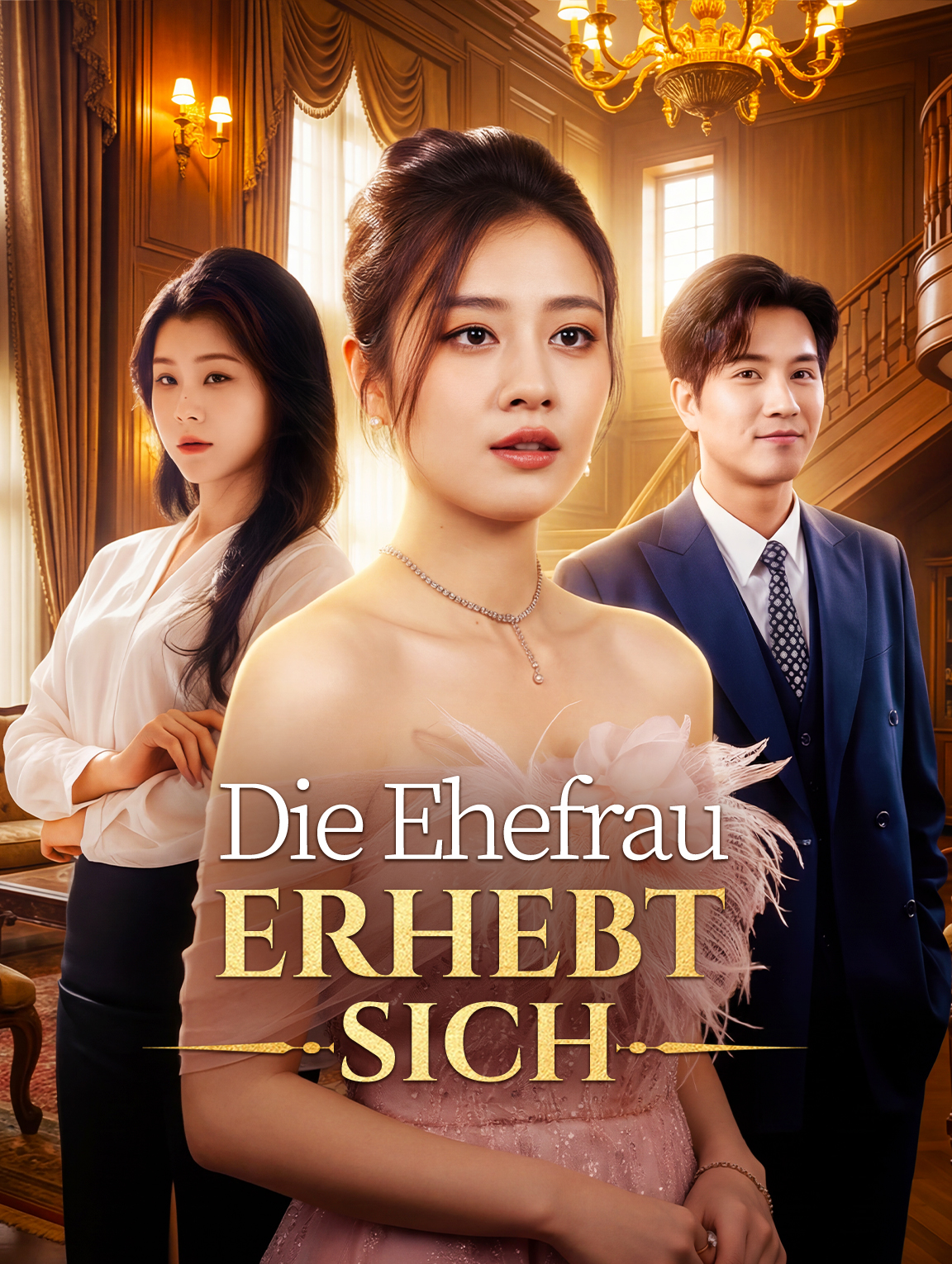 Die Ehefrau erhebt sich