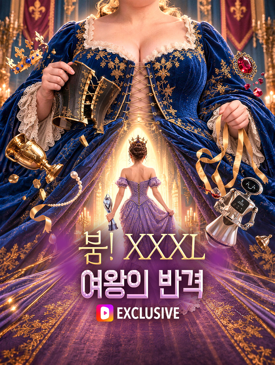 붐! XXXL 여왕의 반격