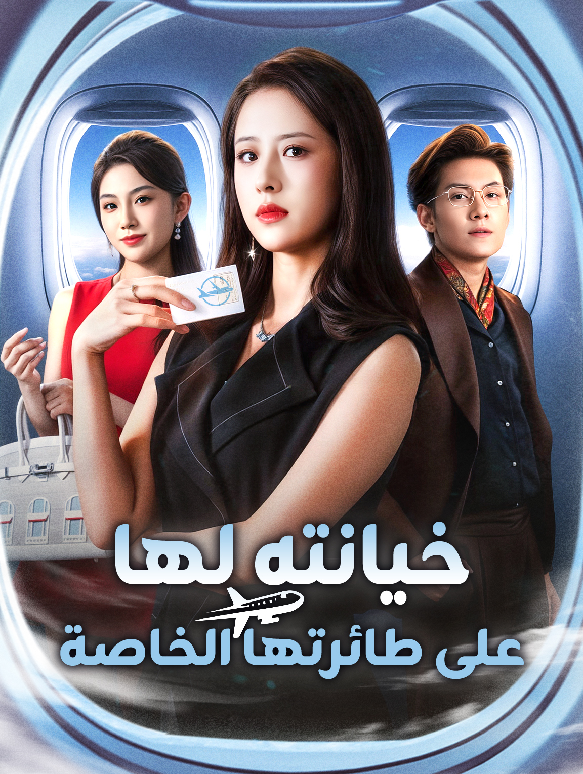 خيانته لها على طائرتها الخاصة