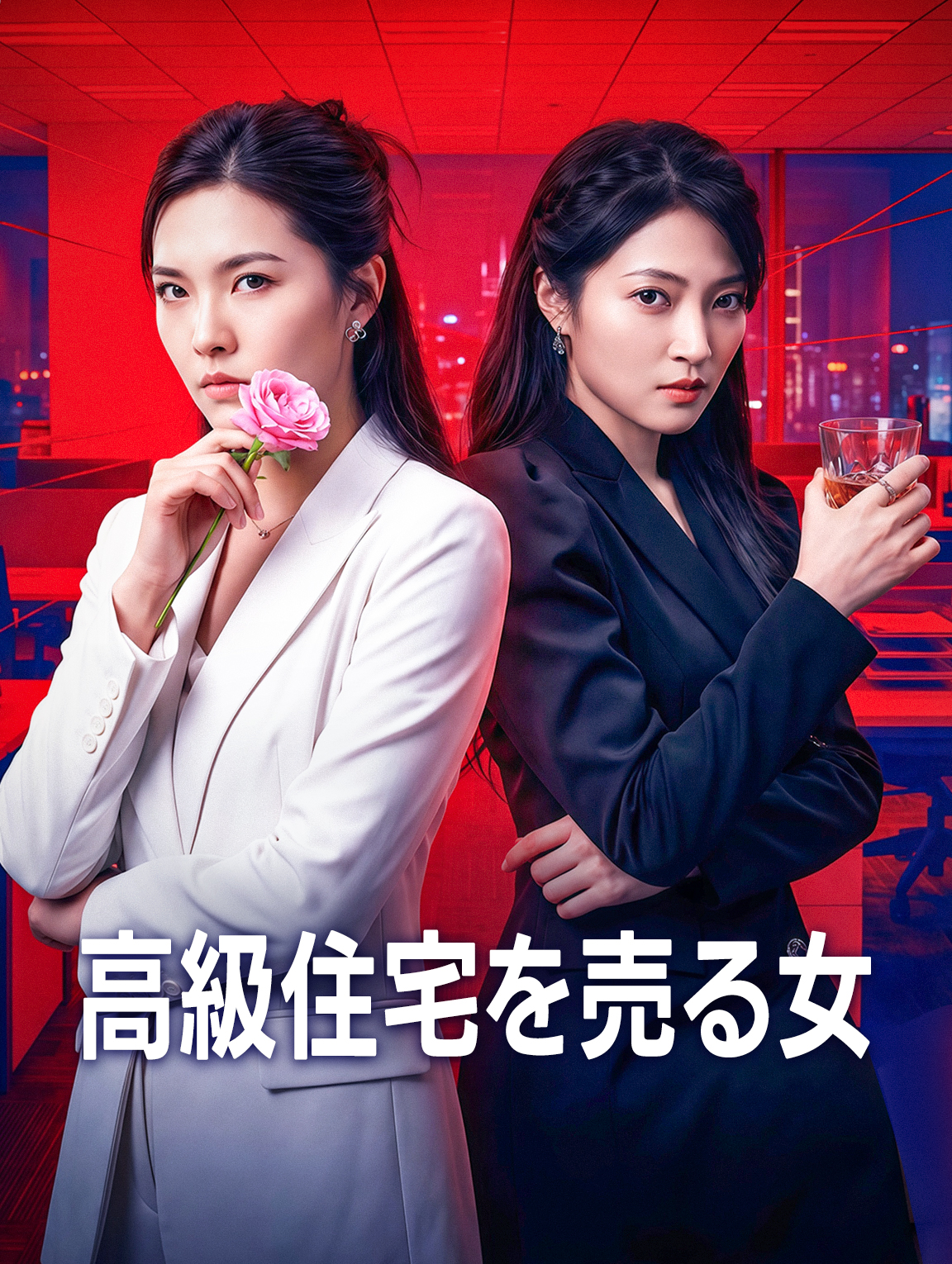 高級住宅を売る女